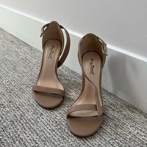 Strappy Light Tan Heels